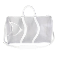 Clear Epi PVC Wavy Keepall Bandoulière 50