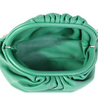 Bottega Veneta Green Nappa Belt Chain Pouch Handbag ad1