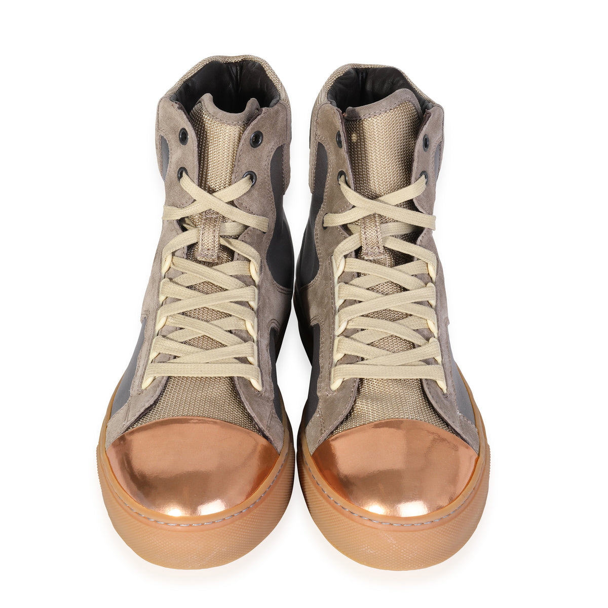 Lanvin High Top Taupe Satin (40 EUR)