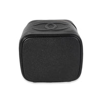 Chanel Vintage Black Caviar Vanity Case Handbag Handbag stamp