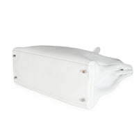 Hermès White Togo Retourne Kelly 35 PHW Handbag clasp