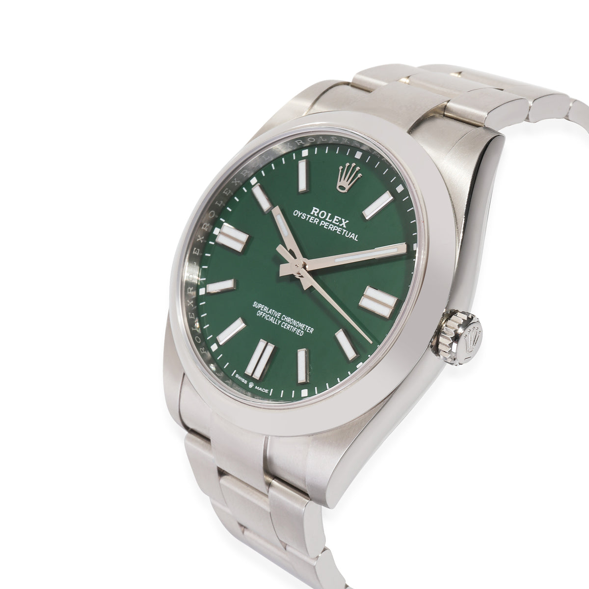 Oyster Perpetual 124300 Mens Watch in  Stainless Steel