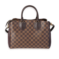 Damier Ebene & Purple Python Normandy Bag