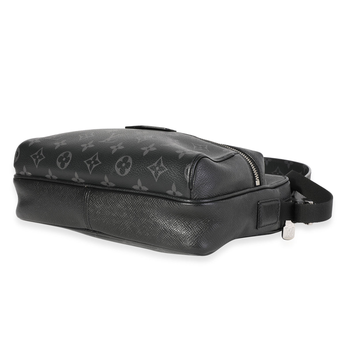 Black Taigarama & Monogram Eclipse Canvas Outdoor Messenger