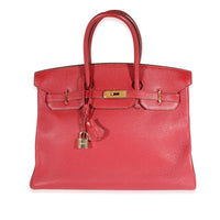 Rouge Grenat Clemence Birkin 35 GHW