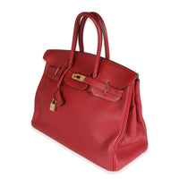 Rouge Grenat Clemence Birkin 35 GHW