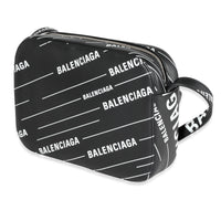 Black & White Logo Everyday Camera Bag