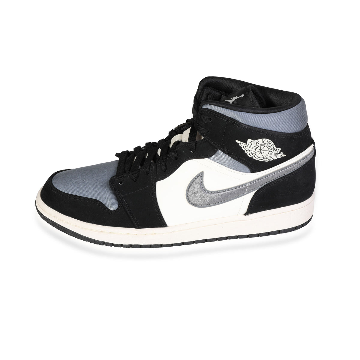 Air Jordan 1 Mid SE Satin Smoke Grey (10.5 US)