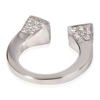 Chiodo Diamond Nailhead Ring in 18k White Gold 0.60 CTW