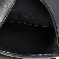 Black Aerogram Leather New Backpack