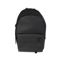 Black Aerogram Leather New Backpack