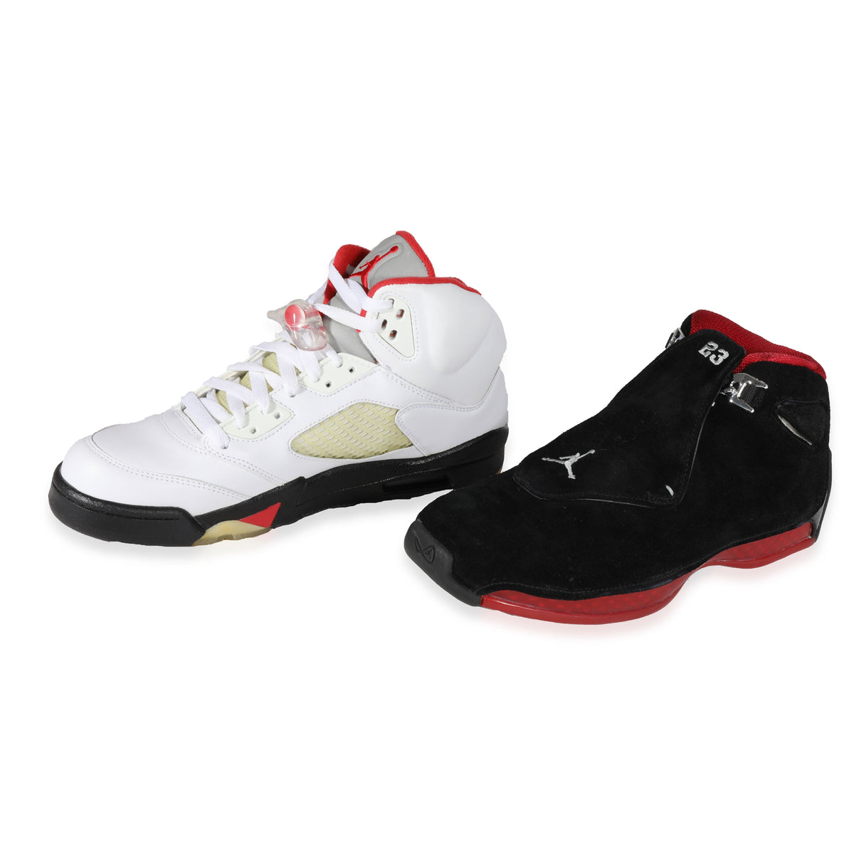 Jordan 18 black and red best sale