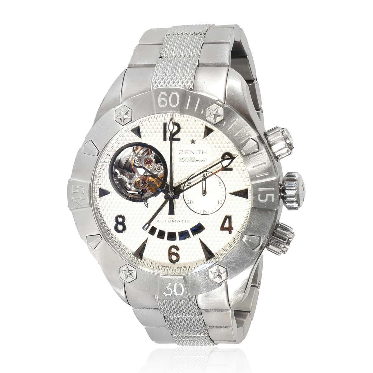 Zenith Defy Classic 03.0526.4021 Men's Watch in  Stainless Steel fv