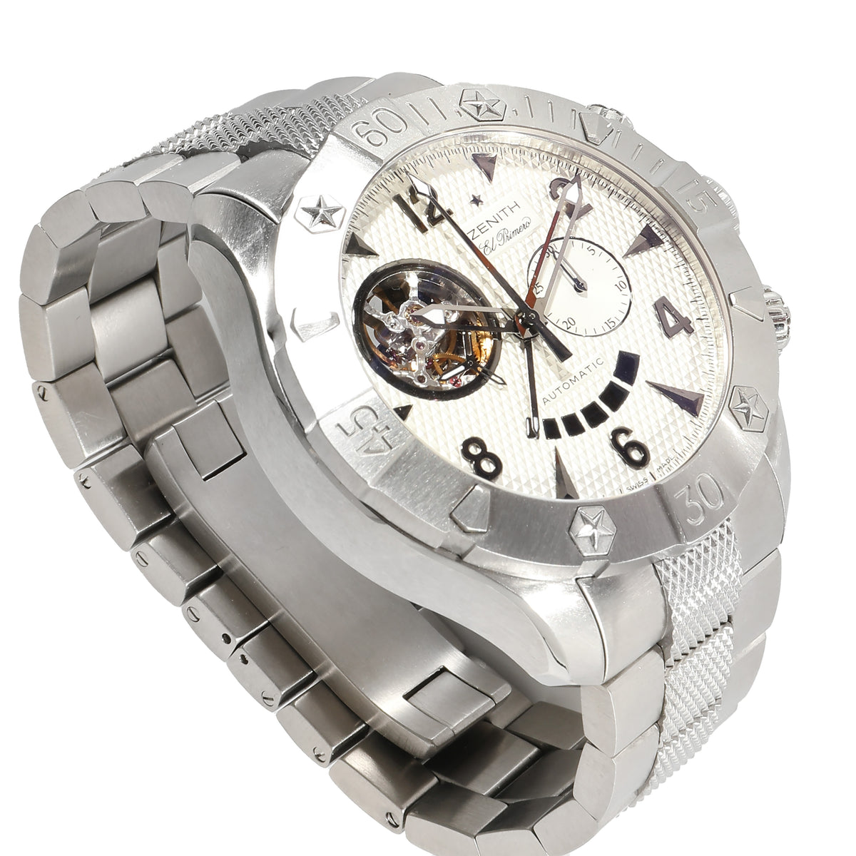 Zenith Defy Classic 03.0526.4021 Men's Watch in  Stainless Steel rv