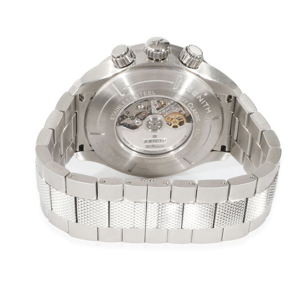 Zenith Defy Classic 03.0526.4021 Men's Watch in  Stainless Steel bv