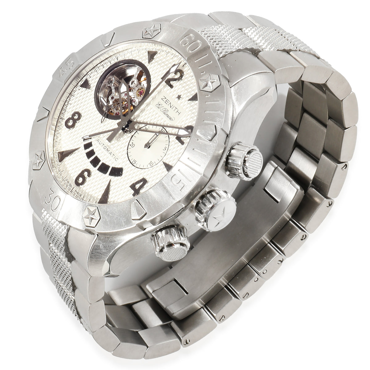 Zenith Defy Classic 03.0526.4021 Men's Watch in  Stainless Steel lv