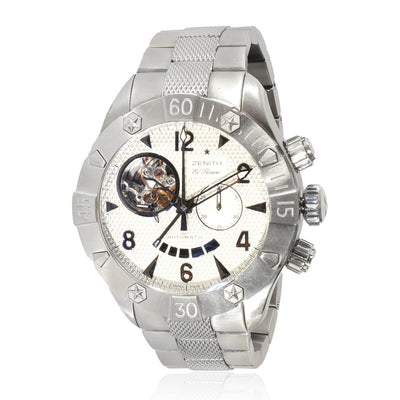 Zenith Defy Classic 03.0526.4021 Men's Watch in  Stainless Steel fv