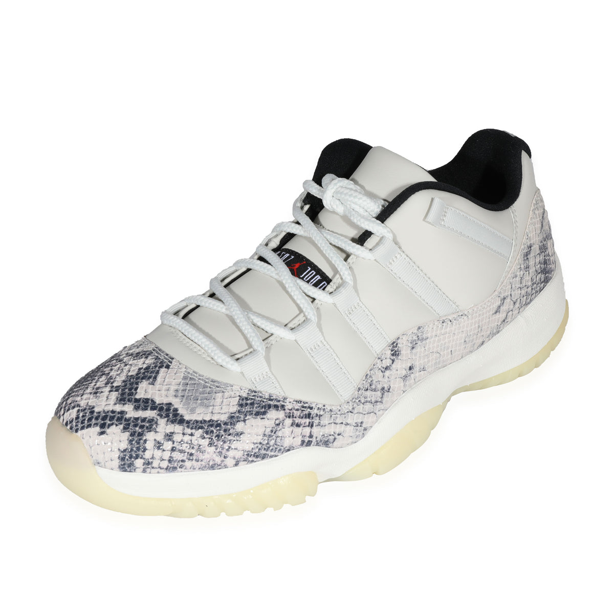 Jordan 11 low snakeskin bone best sale