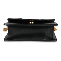 Black Smooth Leather Mini Betty