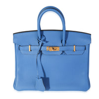 Bleu Hydra Clémence Birkin 25 GHW