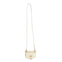 Chloe Natural White Leather The Mini Flat Pouch