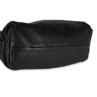 Black Calfskin Chain Pouch