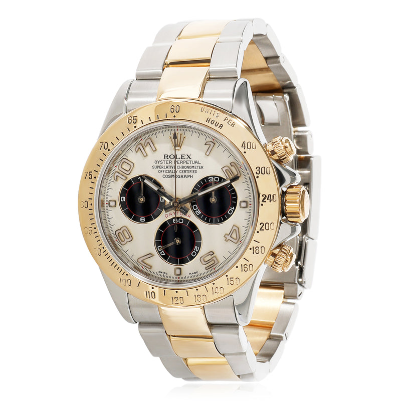 Daytona 116523 Mens Watch in  Stainless Steel/Yellow Gold