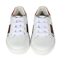 Gucci -  Gucci Ace Leather Toddler Gucci 100 Print (23 EUR)