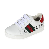 Gucci -  Gucci Ace Leather Toddler Gucci 100 Print (23 EUR)