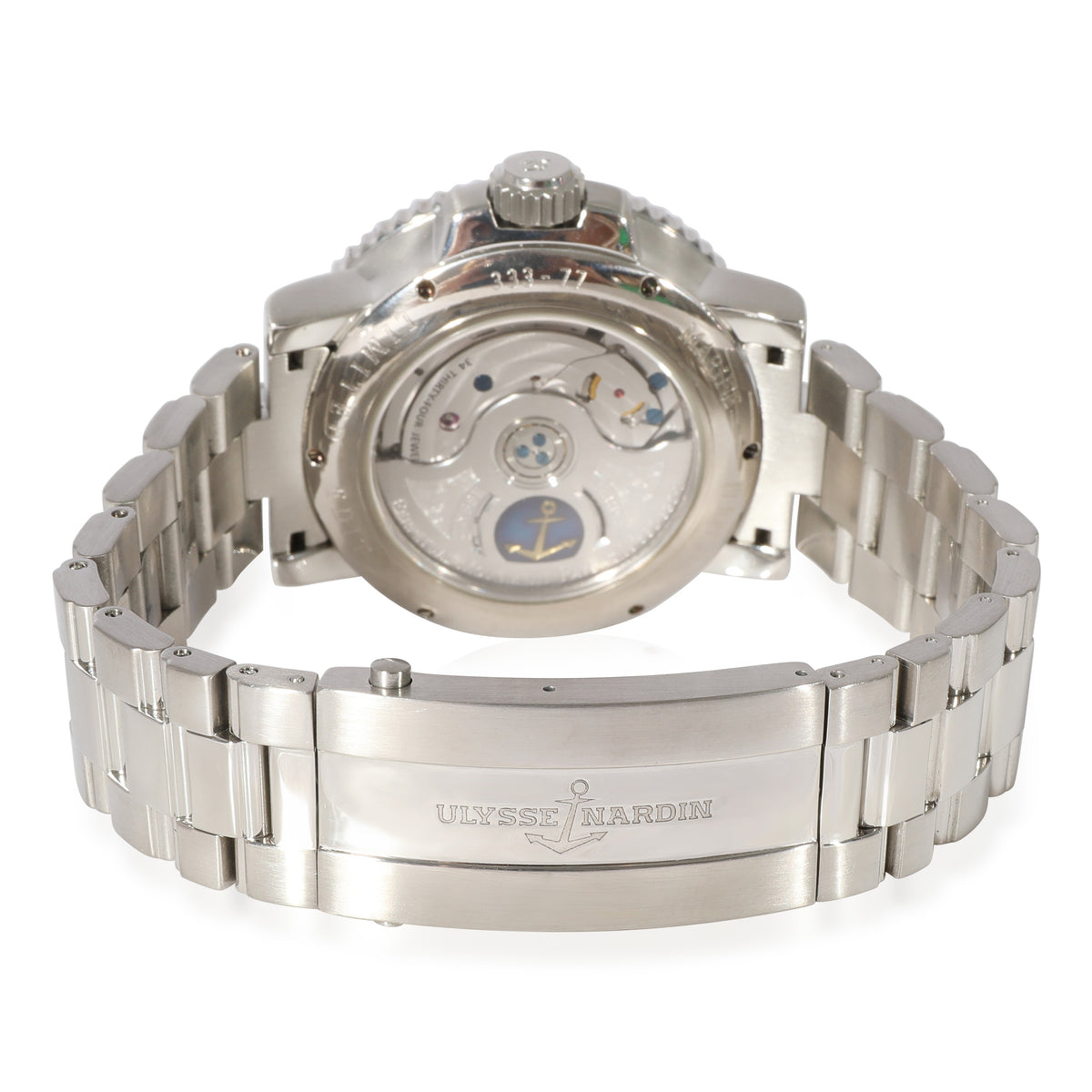 Ulysse Nardin Marine Aqua Perpetual 333 77 Men's Watch in  Stainless Steel bv