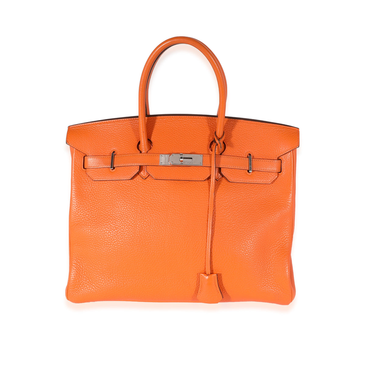 Orange Togo Birkin 35 PHW