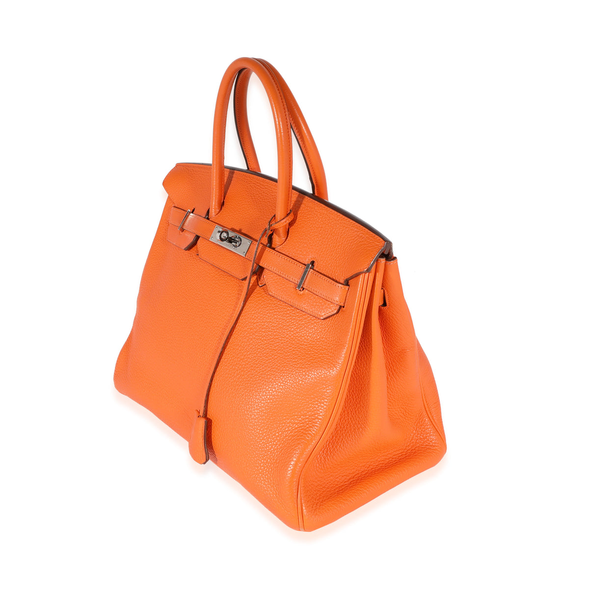 Orange Togo Birkin 35 PHW