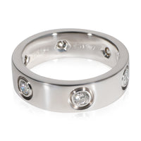 Love Ring, 6 Diamonds (White Gold)