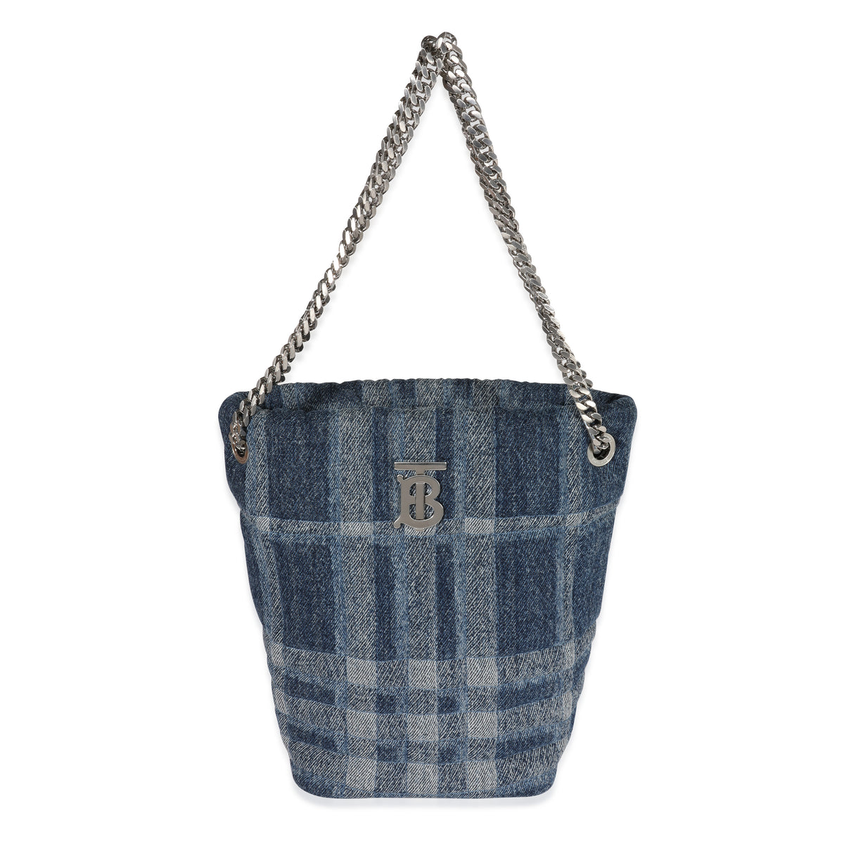 Blue Denim Small Lola Bucket Bag