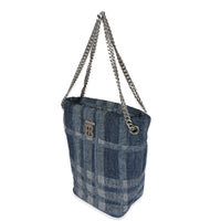 Blue Denim Small Lola Bucket Bag