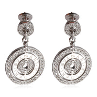 Cerchi Astrale Diamond Earrings in 18k White Gold 1.3 CTW