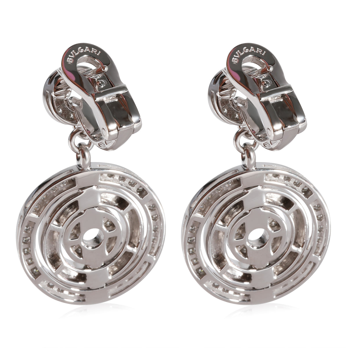Cerchi Astrale Diamond Earrings in 18k White Gold 1.3 CTW