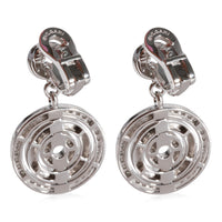 Cerchi Astrale Diamond Earrings in 18k White Gold 1.3 CTW