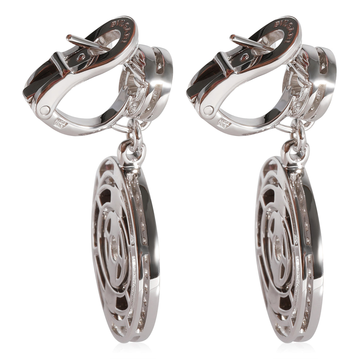 Cerchi Astrale Diamond Earrings in 18k White Gold 1.3 CTW