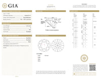 GIA Certified 1.62 Ct Round cut G VS2 Loose Diamond