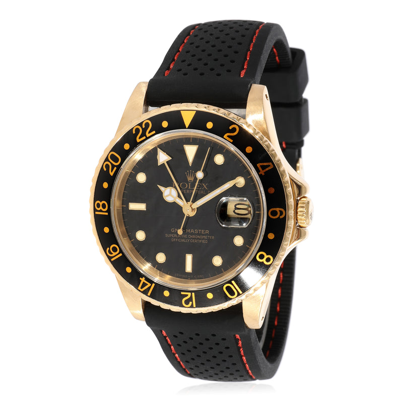 Rolex GMT-Master 16758 Men's Watch in  Yellow Gold