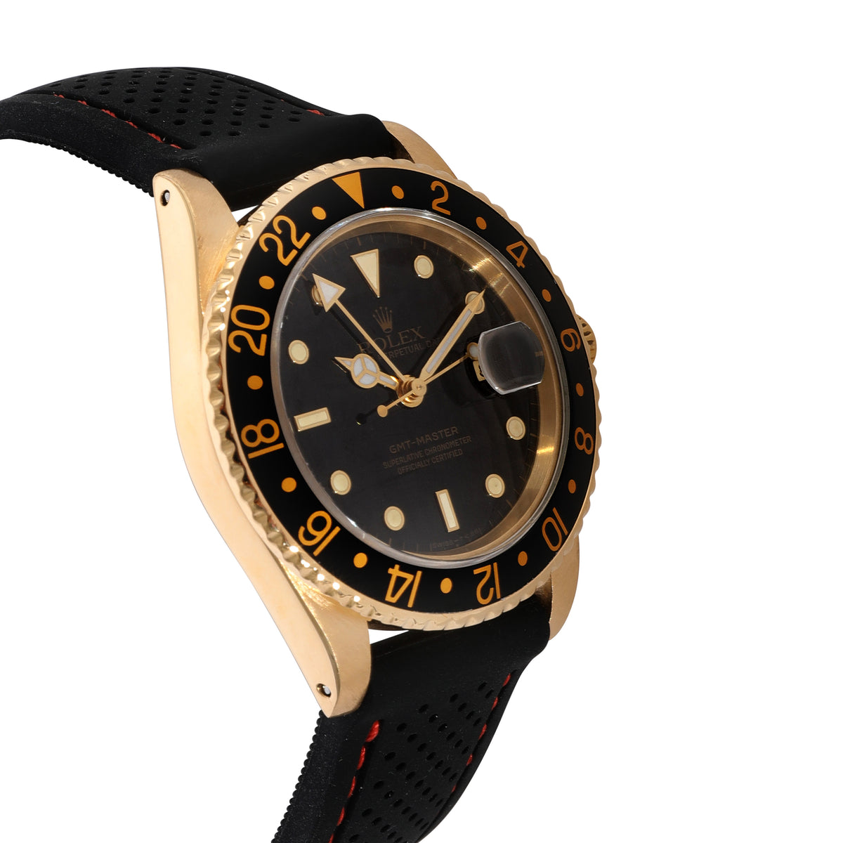 GMT-Master 16758 Mens Watch in  Yellow Gold