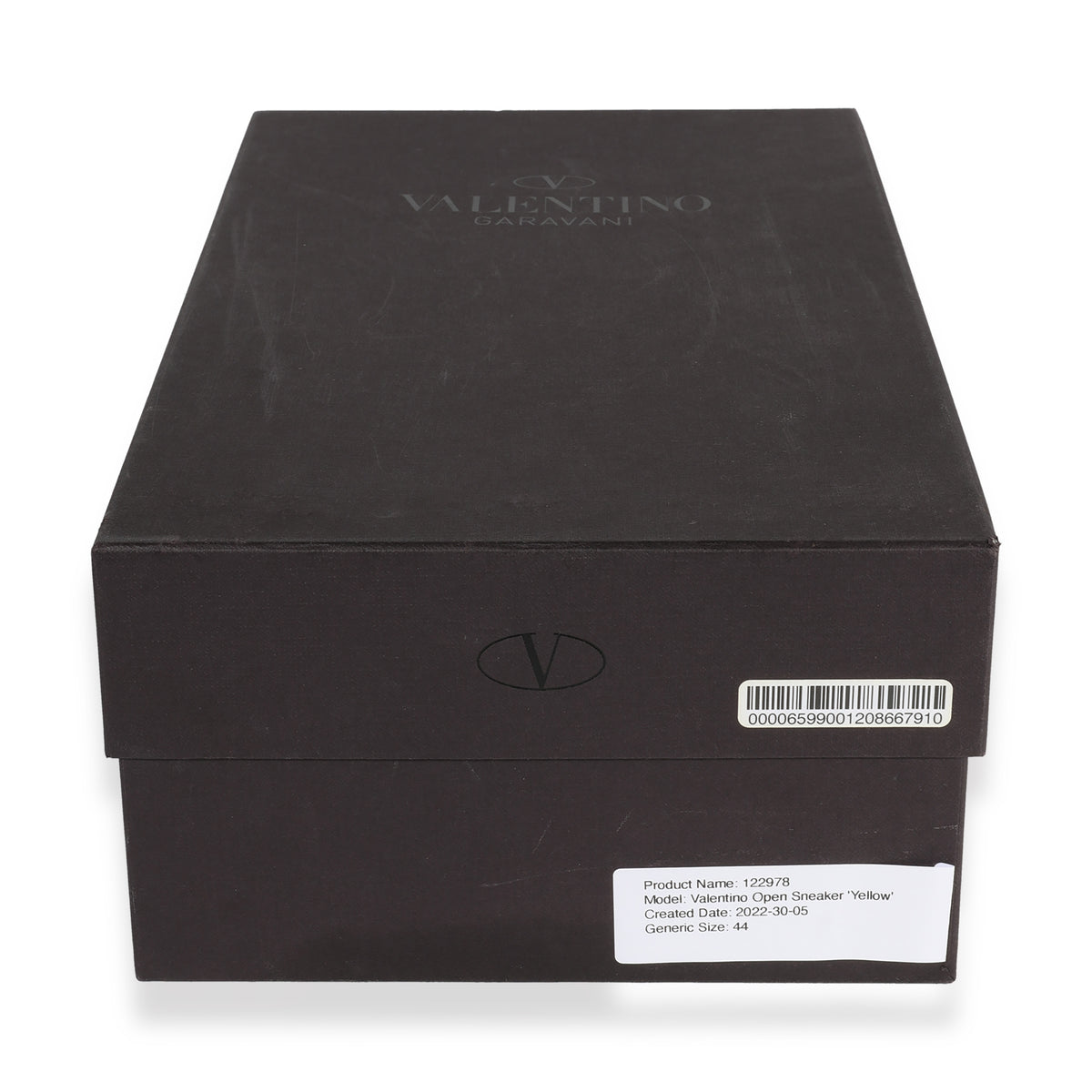 Valentino Open Sneaker 'Yellow' box