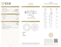 GIA Certified 1.63 Ct Round cut I VS1 Loose Diamond