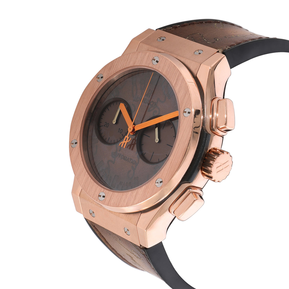 Hublot Berluti Scritto King Gold 521.OX.0500.VR.BER17 Men's Watch in  Rose Gold lv