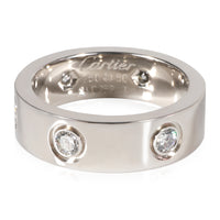 Love Ring, 6 Diamonds (White Gold)