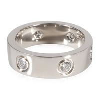 Love Ring, 6 Diamonds (White Gold)