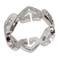 C Heart De Cartier Ring (White Gold)