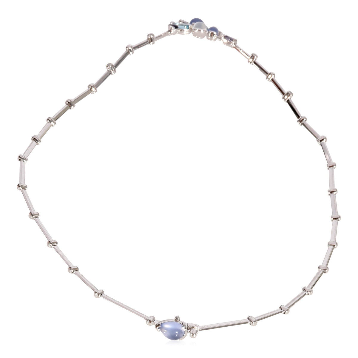 Meli Melo Necklace (White Gold)