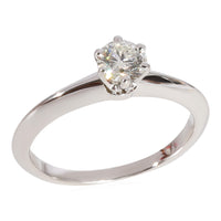 Diamond Solitaire Ring in 950 Platinum I VVS1 0.31 CTW